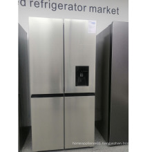 BCD-585WD large capacity four cross door frost free 100w refrigerator with water dispenser